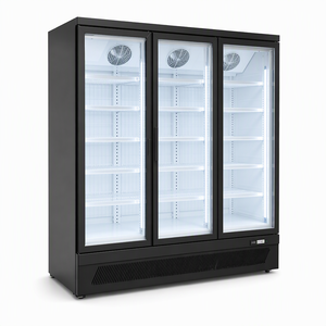 Gewerbliche Gelato-Eiscreme-Vitrine -24 Grad Aufrechte Glastür-Kühlvitrine für Dessertläden - Product Image 6