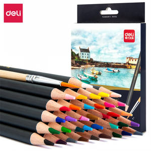 Deli 6518 crayons <span class=keywords><strong>de</strong></span> <span class=keywords><strong>couleur</strong></span> professionnels peints à la main 48 couleurs Soluble dans l'eau pour la peinture/dessin/Design/croquis/<span class=keywords><strong>Manga</strong></span> - Product Image 2