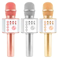 H12 Bluetooth Karaoke Microphone with Speaker, Micro Stand
