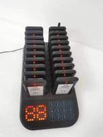 Système de sonnette d'appel de serveur de restaurant Portée sans fil 300m Pager Food Buzzer Waiter Caller Beeper Pager Restaurant Table Call System