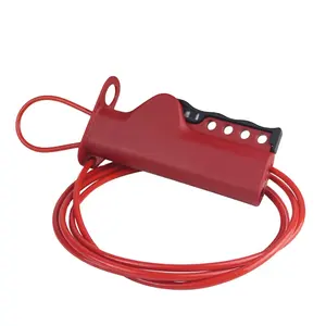BOZZYS Cable Lockout Tagout Used In Industrial Safety Lock stainless steel adjustable cable lockout