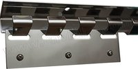 Support de fixation pour rail de rideau métallique en PVC, accessoires pour l'installation de rideaux à bande en PVC industriels