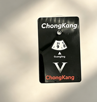 Dubbelzijdig bedrukte parkeerkaart met aangepast logo, waterdicht PVC materiaal, parkeerkaart voor bedrijven als promotioneel cadeau