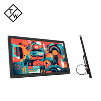 Tablet PC Android AT27 de 27 Pulgadas, Todo en Uno, Táctil, para Señalización Digital, Reproductor de Publicidad, Montaje en Pared para Uso Industrial