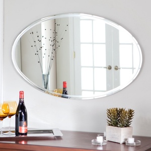 Factory Price 2mm 3mm 4mm 5mm 6mm High Quality Frameless Beveled Silver Large <b>Mirror</b> for Bathroom Wall Decoration - Product Image 6