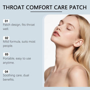 LANISKAスロートケアスキンパッチジェントルケア軽量快適毎日便利使いやすい家庭用7個箱3年棚 - Product Image 4