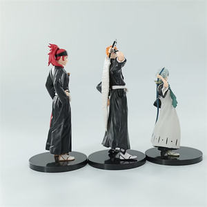 3 unids/set Venta caliente <span class=keywords><strong>Bleach</strong></span> Figuras De <span class=keywords><strong>Anime</strong></span> figuras De acción juguetes colección modelo niños regalos - Product Image 4