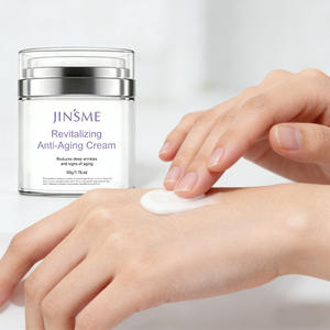 Crème Visage Hydratante Anti-rides à l'Huile de Jojoba, Peptides et Collagène, Crème de Nuit Raffermissante Anti-âge, Marque Privée OEM/ODM - Product Image 5
