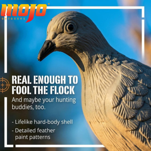 MOJO Outdoors Clip-on Dove 4 PACK – Support durable intégré pour pinces à linge pour leurres de chasse au colibri - Product Image 4