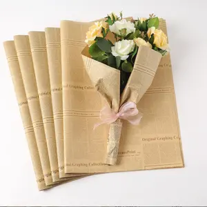 꽃 포장 종이 티슈 페이퍼 포장을 위한 빠른 납품 자유로운 디자인 사용