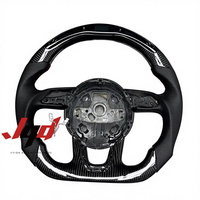 Volant en fibre de carbone avec LED personnalisées pour Dodge Challenger Charger SRT RT GT 2015-2024