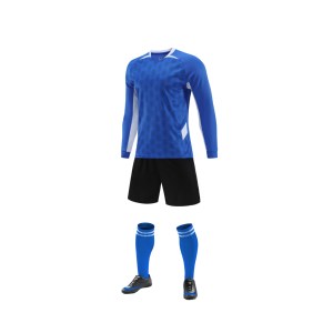 Maillots de football en jersey noir et or SM Wholesale, commande en gros, logo personnalisé, vêtements d'équipe disponibles en plusieurs tailles pour les jeunes - Product Image 1