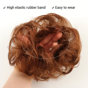Sttelloose — <span class=keywords><strong>Chignon</strong></span> capillaire 100 naturel, cheveux synthétiques <span class=keywords><strong>de</strong></span> haute <span class=keywords><strong>qualité</strong></span> pour femmes, postiches bouclées, queue <span class=keywords><strong>de</strong></span> cheval, accessoires capillaires - Product Image 1