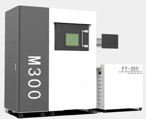 Máquina de impressora industrial SLM 3D de metal com elemento de filtro permanente, proteção de cortina de ar de 300 mm