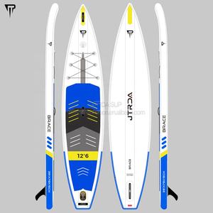 Tabla de SUP de Carreras Estrecha Inflable de Alta Densidad JTRDA <span class=keywords><strong>SUPERSONIC</strong></span> de 14 pies con Almohadilla de EVA en la Cola, Presión de 15-18 PSI - Product Image 3