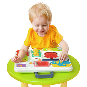 Montessori Éducatif Enfants Apprentissage Interactif Cuisine Busyboard Jouets Activité des tout-petits Développement Sensory Busy Board - Product Image 2