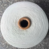 Fil teint en polyester-coton blanc brut OE 0,5s-32s, T/C 70/30, recyclé, ignifuge, fourni par l'usine chinoise