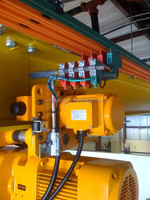 Barre conductrice safe-lec 315A 400A pour système de pont roulant en aluminium