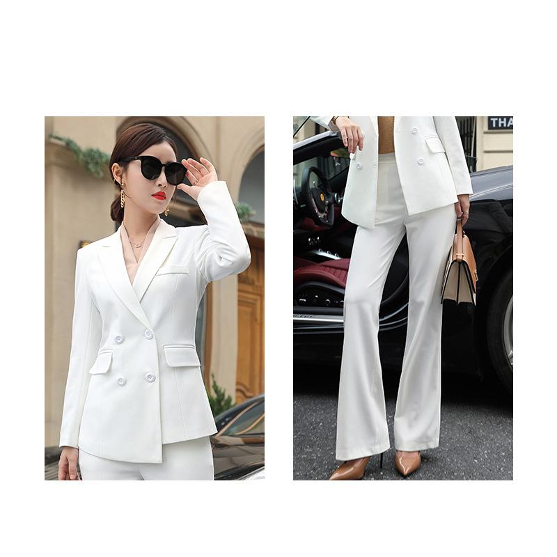 White(Wide leg pants)