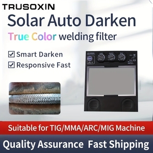 Máscara o Casco de Soldadura con Filtro de Oscurecimiento Automático Solar True Color Mirror Big View Aara 4 con Sensor de Arco - Product Image 2
