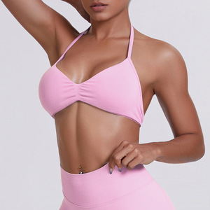 Custom Seamless Sling Sports Beauty Back High Strength Gathering Running Yoga Sports Bra Activewear Yoga <strong>Clothes</strong> <strong>Women</strong> - Product Image 6