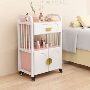 Rolling Salon Trolley Cart Mobile <b>Tool</b> <b>Storage</b> Rack Hair & Nail Salon <b>Cabinet</b> Furniture - Product Image 2