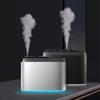 Diffuseur d'aromathérapie électrique en métal pour table, purification de l'air, logo personnalisé, design sans eau pour huile essentielle, 1 an pour les foyers