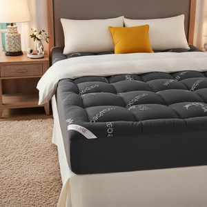 <span class=keywords><strong>Surmatelas</strong></span> en bambou dérivé du rayonne avec poches profondes, doux, respirant, soulagement des douleurs dorsales pour usage domestique et hospitalier - Product Image 1