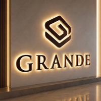 Enseignes publicitaires 3D rétroéclairées pour extérieur, lettres en acrylique pour logo de magasin, enseignes électroniques LED illuminées