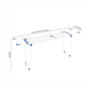 Nouveau produit : Étendoir à linge <span class=keywords><strong>télescopique</strong></span> en métal pour extérieur, <span class=keywords><strong>étagère</strong></span> à serviettes, pliable, <span class=keywords><strong>extensible</strong></span>, gain de place, moderne, pour la salle de lavage - Product Image 4