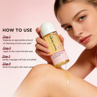 Nettoyant Intime Doux pH Équilibré Marque Blanche – Rajeunit la Peau, Hydrate, Nourrit, Antibactérien – Huile Nettoyante Yoni
