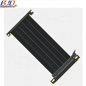 Câble d'extension PCI Express 4.0 16X vers PCI-E X16 pour carte graphique, double inversion, 20CM 30CM 40CM pour RTX4070Ti <span class=keywords><strong>RTX4080ti</strong></span> RX6700XT RX6800XT - Product Image 6
