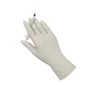 Gants jetables en latex de petite taille à usage général Gants d'examen en latex sans poudre et sans poudre pour les services alimentaires et la cuisine