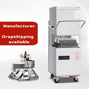 Lavavajillas Comercial Independiente para Exteriores y Cocina con Carcasa <span class=keywords><strong>de</strong></span> Acero Inoxidable - Product Image 4