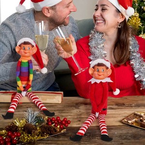 Shuangyuan New lễ hội dài chân <span class=keywords><strong>ELF</strong></span> búp bê giáng sinh Đồ chơi chất lượng cao chân dài giáng sinh <span class=keywords><strong>ELF</strong></span> búp bê giáng sinh trang trí nguồn cung cấp - Product Image 3