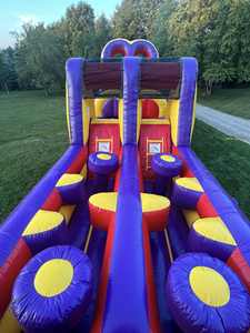 Parcours d'obstacles gonflable en PVC commercial, parcours d'obstacles gonflable commercial pour enfants et adultes à vendre - Product Image 6