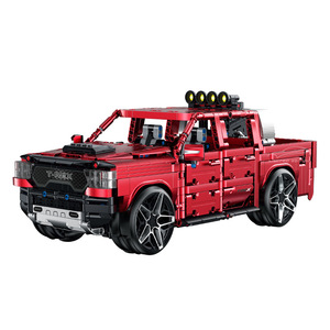 10633 Tyrannosaurus Rex Off-Road Vehicle Pickup Truck SUV High-Difficulty <b>Building</b> <b>Blocks</b> - Product Image 1