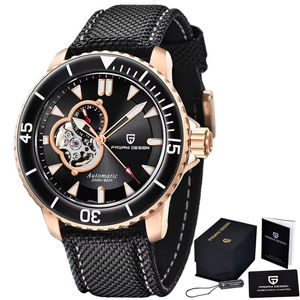Reloj de Pulsera Pagani Design PD-1674 1674 con Bisel Luminoso, Tourbillon, Resistente al Agua, Deportivo, Automático, Mecánico para Hombre + Caja - Product Image 5