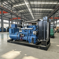 Genset Diesel Open Frame yang dikonfigurasi dengan radiator efisiensi tinggi untuk zona industri suhu tinggi