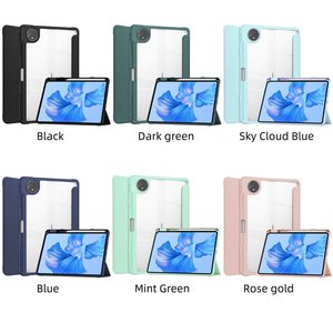 Étui pour tablette Huawei <span class=keywords><strong>MatePad</strong></span> <span class=keywords><strong>Pro</strong></span> <span class=keywords><strong>11</strong></span> pouces 2022, ultra fin, pliable en trois parties, en cuir PU + acrylique - Product Image 6