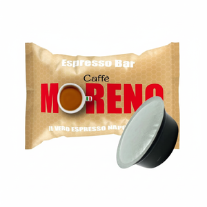 Capsule di Caffè Moreno Espresso Blend, 100 Pezzi, Compatibili con A Modo Mio 0.11/Capsule - Product Image 2