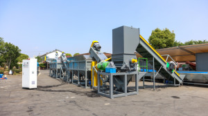 Barile in HDPE riciclato secchio in HDPE frantumazione lavaggio linea di asciugatura rifiuti plastica PE PP Film linea di lavaggio - Product Image 3