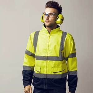Baju kerja pengaman tambang murah pakaian tahan api Fr pakaian tahan api OEM pakaian pelindung keselamatan - Product Image 4
