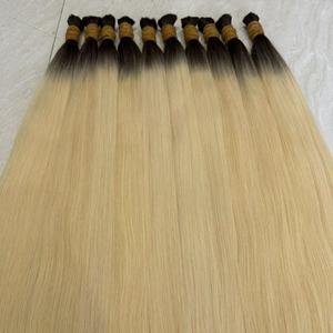 Extensiones de Cabello Brasileño Rubio Ombre Pephair, Extensiones de Cabello Remy de Alta Calidad con Cutícula Completa, Cabello Humano Natural - Product Image 2