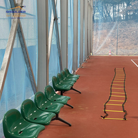 Stade de sport personnalisé à un arrêt tente de court de tennis auvent de structure en aluminium PVC pour l'extérieur grands chapiteaux pour événements tentes pour terrains de sport