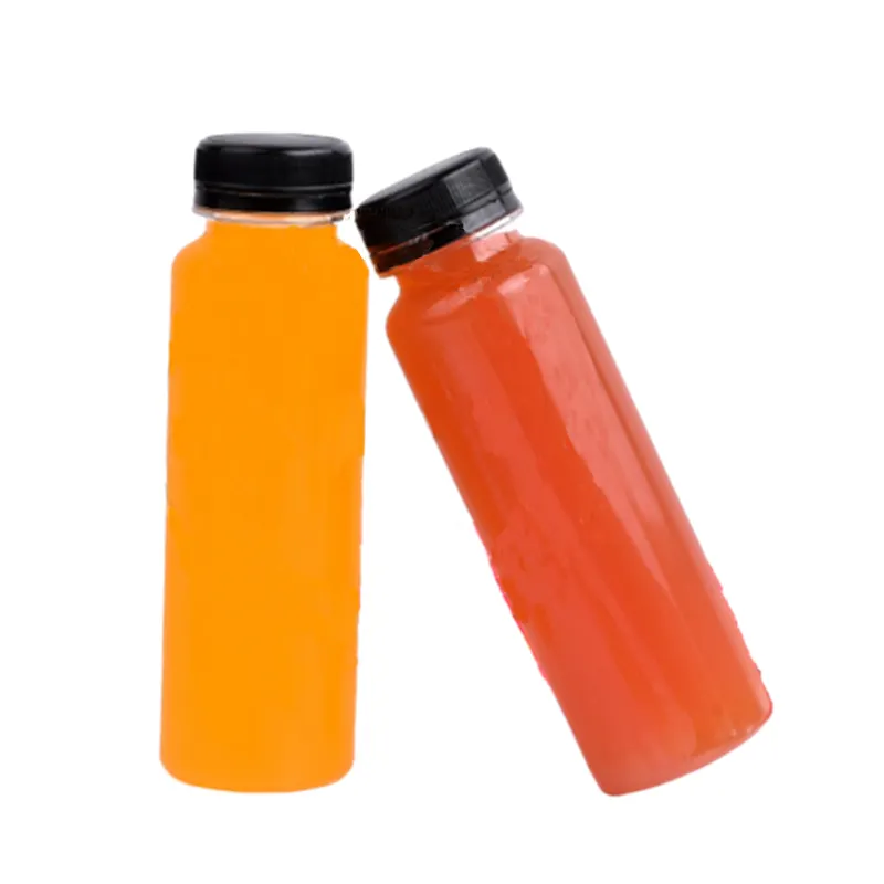Botella de plástico vacía para bebidas y zumos, 8oz, 250 ml, 250 ml, venta al por mayor