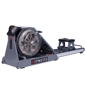 <span class=keywords><strong>Rameur</strong></span> à double réservoir d'eau en acier avec moniteur LCD à résistance réglable <span class=keywords><strong>Rameur</strong></span> d'exercice intérieur pour usage domestique - Product Image 1