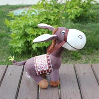 Ganji âne petit âne poupée en peluche enfant confort âne jouet créatif poupée cadeau d'anniversaire en gros