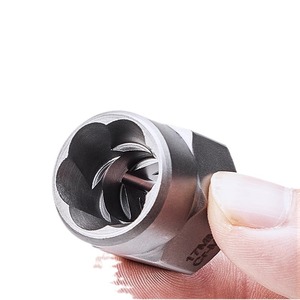 Yu Jian <b>Nut</b> Bolt <b>Extractor</b> Socket Set 14Pcs Metric Reverse Thread For Rusted Stripped Damaged <b>Nuts</b> Auto Repair - Product Image 5