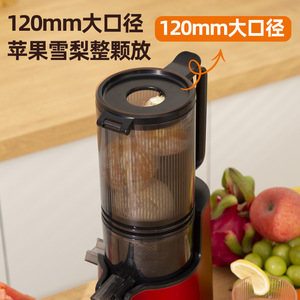 Exprimidor totalmente automático de cilindro recto de gran diámetro con separación de pulpa y jugo, fácil operación, capacidad de 500 ml - Product Image 4